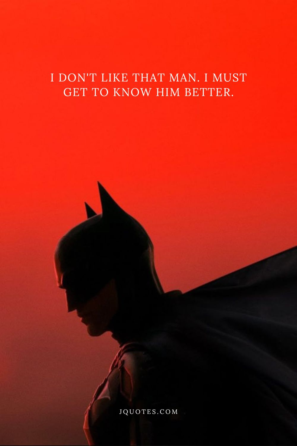 "I don't like that man. I must get to know him better." - Abraham Lincoln | JQuotes.com jQuotes.com I don't like that man. I must get to know him better.