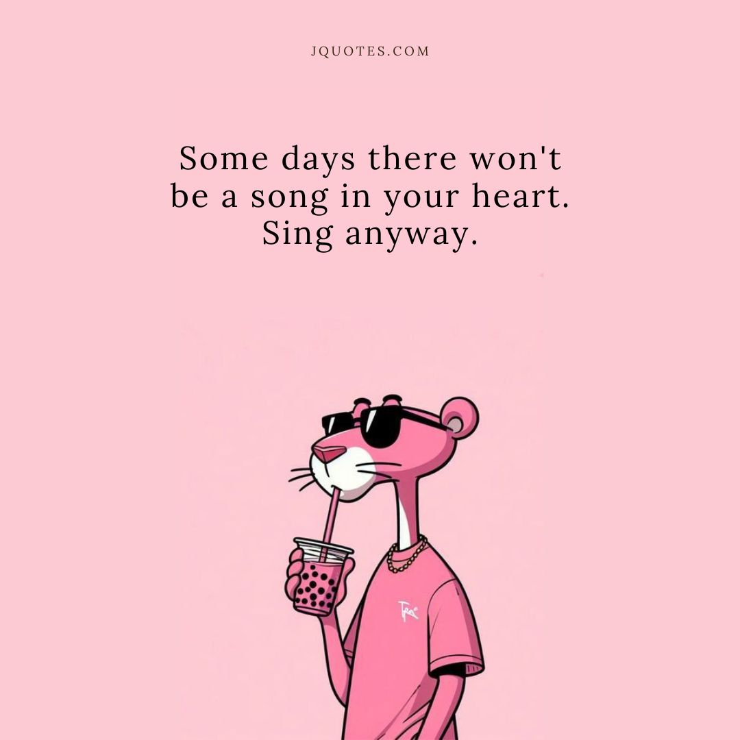 "Some days there won't be a song in your heart. Sing anyway." - Emory Austin | JQuotes.com jQuotes.com Some days there won't be a song in your heart. Sing anyway.